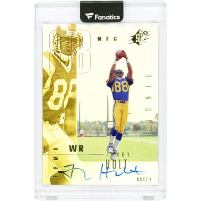 Torry Holt St. Louis Rams Autographed 1999 Upper Deck SPx #129 #1659/1999 Rookie Card 