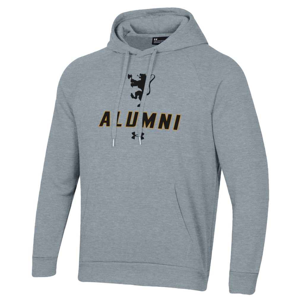 St. Olaf Oles Under Armour Alumni Rival Fleece Pullover Hoodie - Gray
