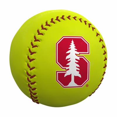 Stanford Cardinal Logo Brands Softball