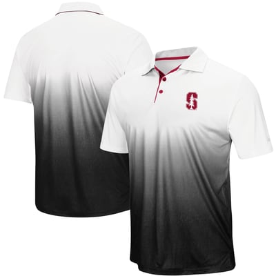 Stanford Cardinal Colosseum Magic Team Logo Polo - Gray