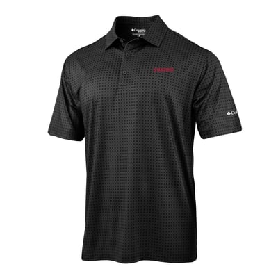  Stanford Cardinal Columbia Highland Drift Polo - Black