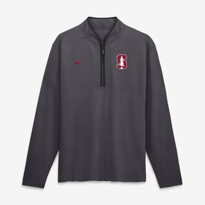 Stanford Cardinal Nike Color Pop Victory Dri-FIT Half-Zip Pullover - Anthracite