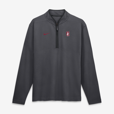  Stanford Cardinal Nike Dri-FIT Victory Half-Zip Pullover - Anthracite