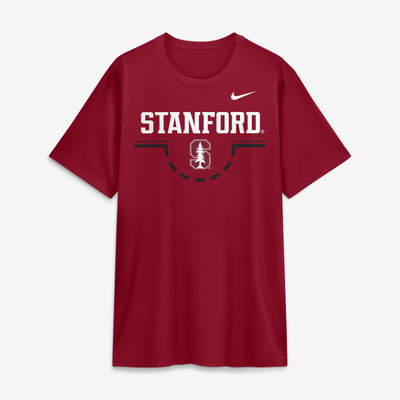  Stanford Cardinal Nike Courtside Legend T-Shirt - Cardinal