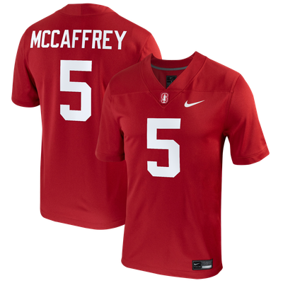 Christian McCaffrey Stanford Cardinal Nike Player Game Jersey - Cardinal