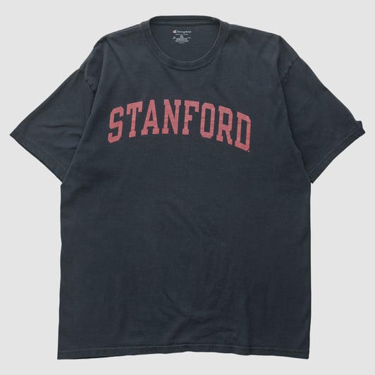 Stanford Cardinal Champion 2010s T-shirt - Black - L by Fanatics Real Vintage