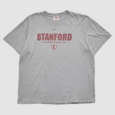 Stanford Cardinal Nike 2000s T-shirt - Heather Gray - XL by Fanatics Real Vintage