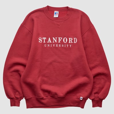 Stanford Cardinal Russell 90s Pullover Sweatshirt - Red - XS by Fanatics Real Vintage