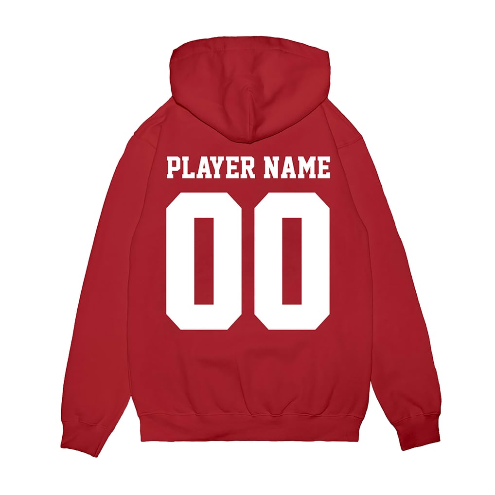 Stanford Cardinal Unisex NIL Pick-A-Player Softball Pullover Hoodie - Cardinal
