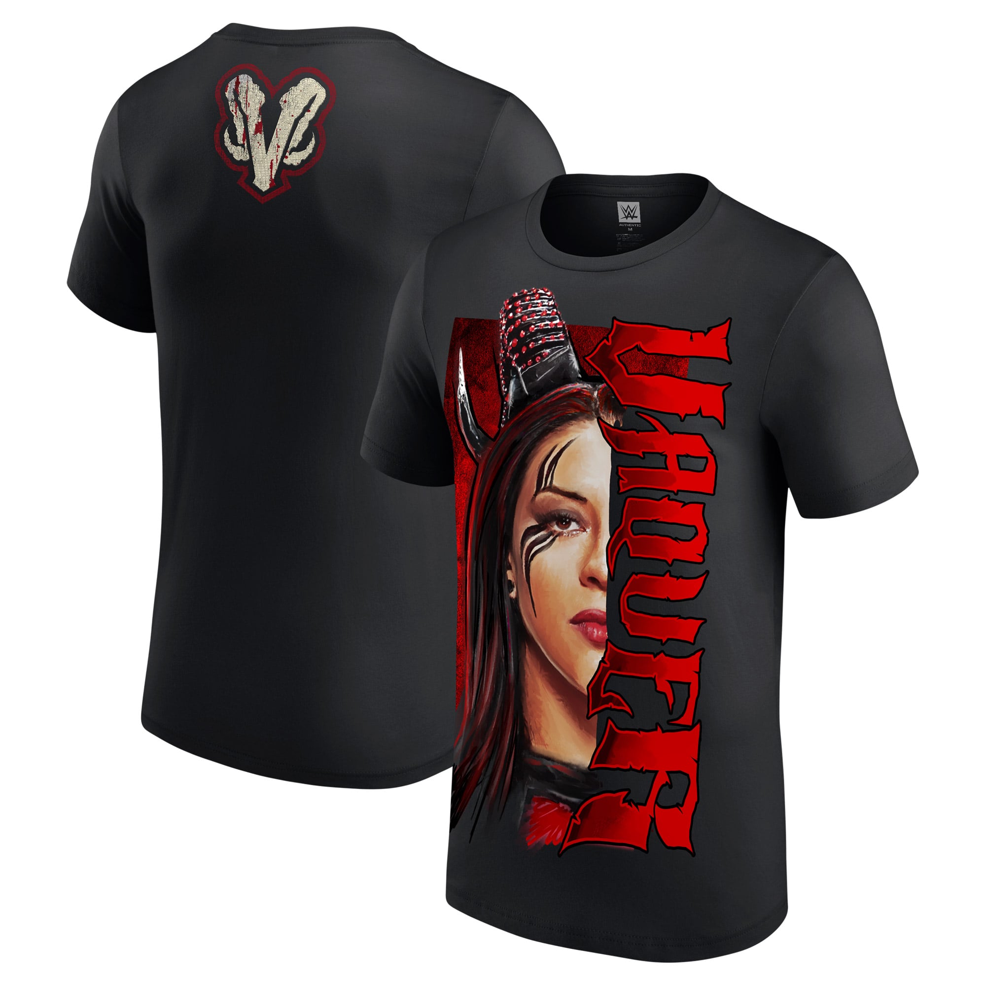 Stephanie Vaquer Split Face T-Shirt - Black