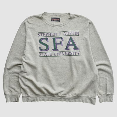 Stephen F Austin Lumberjacks Jansport 2000s Pullover Sweatshirt - Heather Gray - 2XL by Fanatics Real Vintage