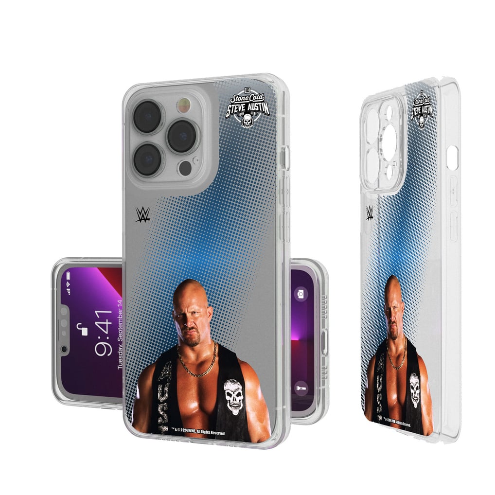 "Stone Cold" Steve Austin WWE Keyscaper Blues Superstar iPhone Clear Case