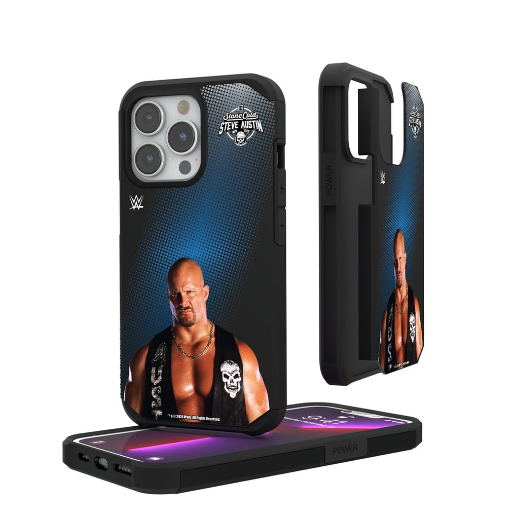 "Stone Cold" Steve Austin WWE Keyscaper Blues Superstar iPhone Rugged Case
