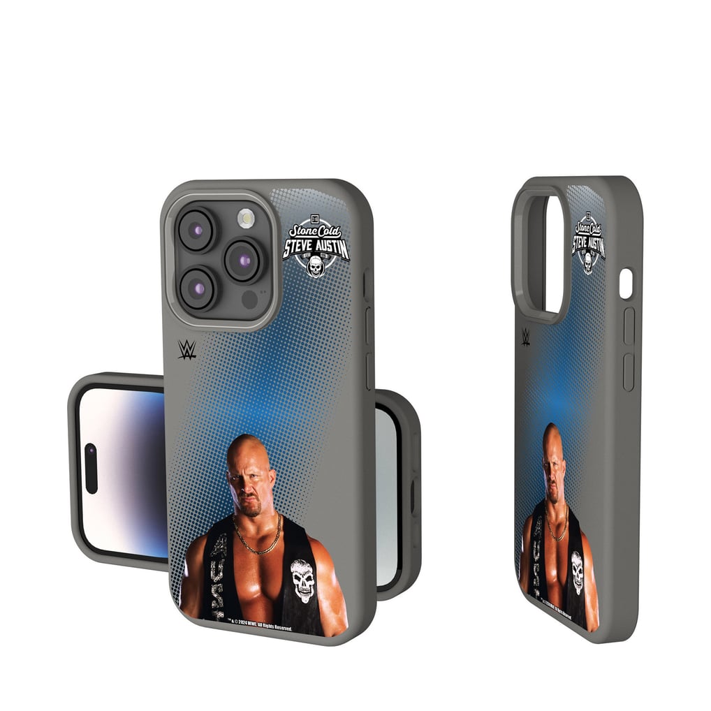 "Stone Cold" Steve Austin WWE Keyscaper Blues Superstar iPhone Soft Touch Case
