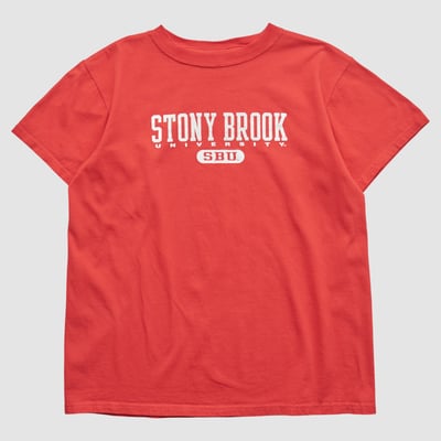 Stony Brook Seawolves Yikes! 2000s T-shirt - Red - S by Fanatics Real Vintage