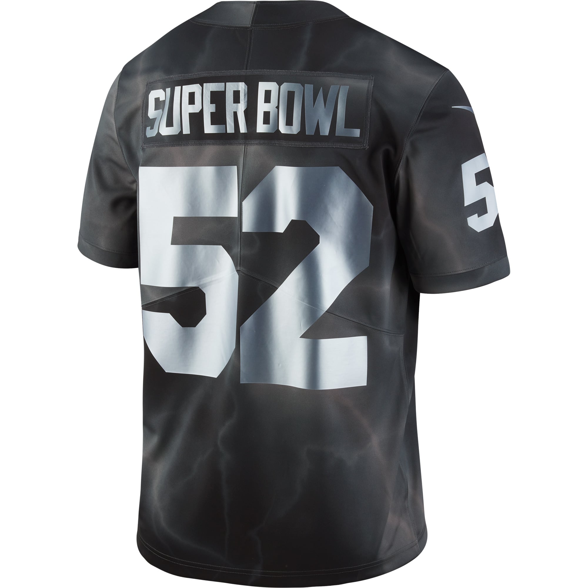 Nike NFL ユニフォーム 52 ブラック L Men's Nike Black Super Bowl LII Generic Limited Jersey