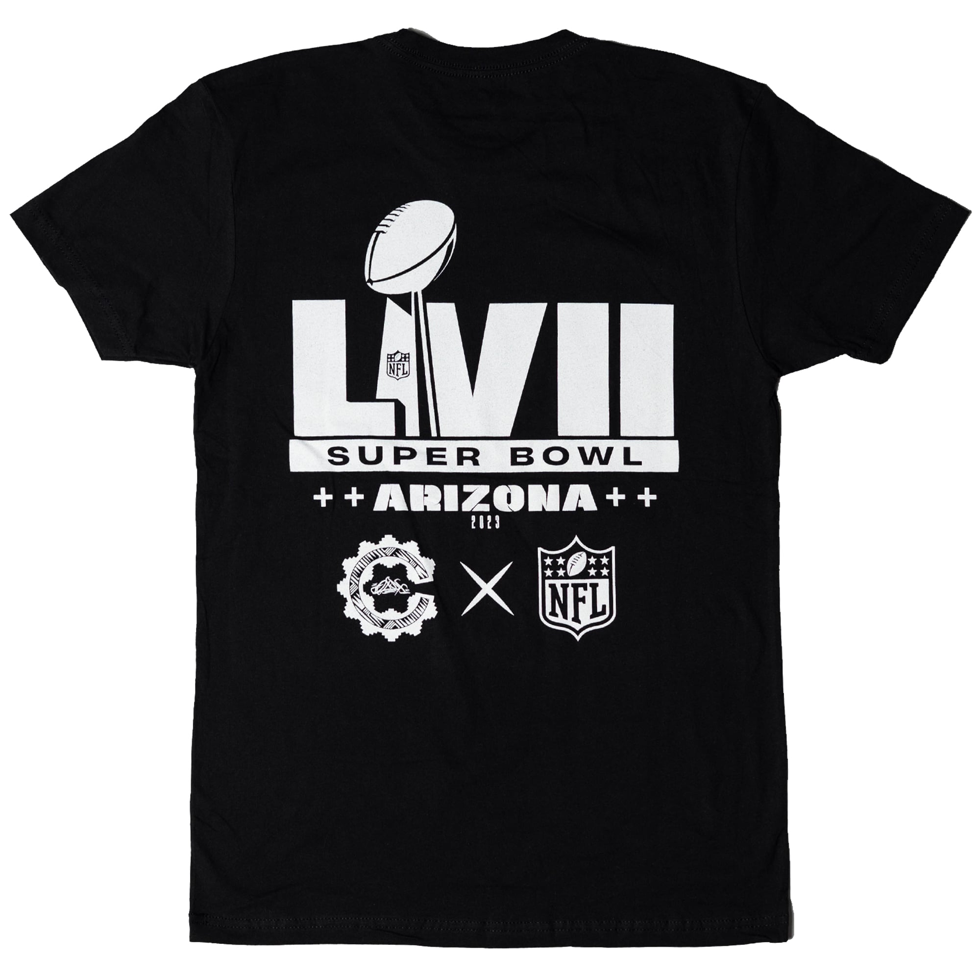 Men's OXDX Black Super Bowl LVII NFL Origins Out of Bounds T-Shirt