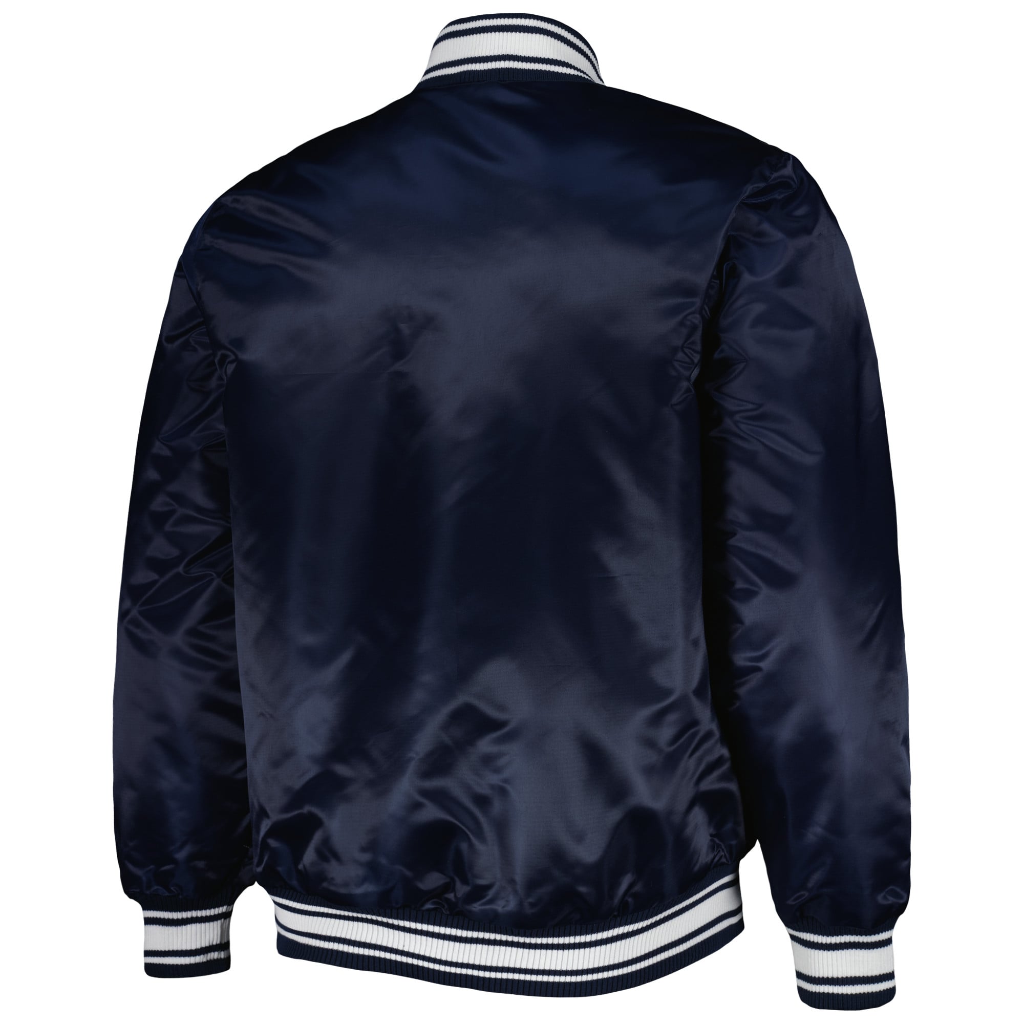 Men's Super Bowl LVII Starter Navy Locker Room Full-Snap Varsity