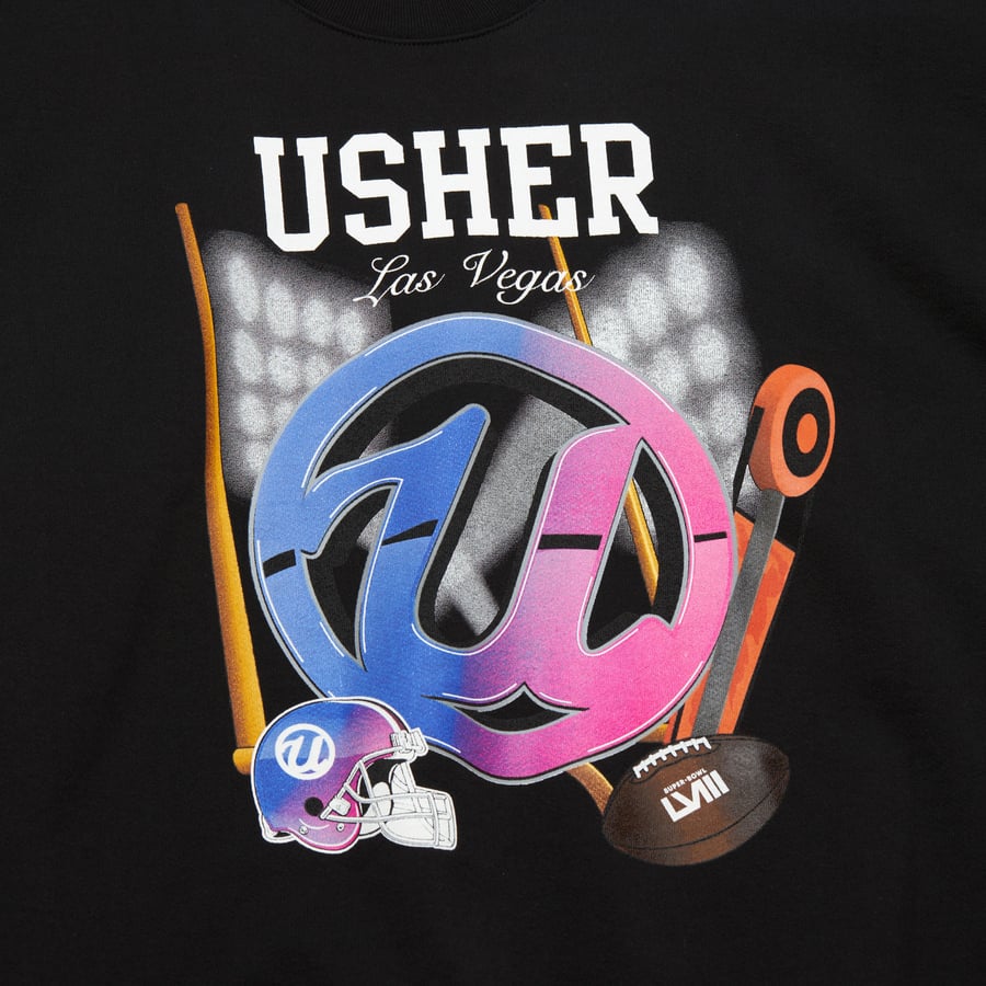 Unisex Usher Super Bowl LVIII Collection Mitchell & Ness Black 