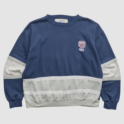 Super Bowl XVX Logo 7 1991 Pullover Sweatshirt - Navy - M by Fanatics Real Vintage