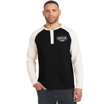 Survivor Series Darius Rucker Collection by Fanatics WWE Survivor Series 2026 Long Sleeve Henley T-Shirt - Black