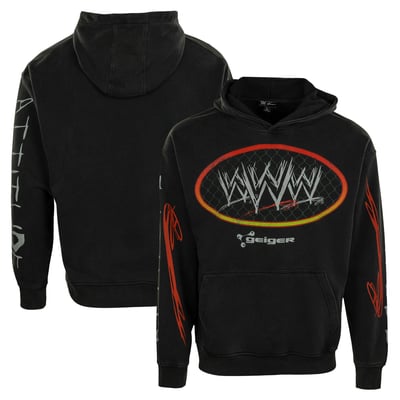  Survivor Series WWE x John Geiger  Attitude Era Hoodie – Black