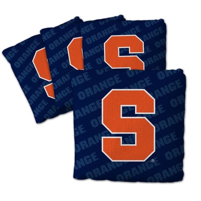 Syracuse Orange Fanpoint Four-Piece Cornhole Bag Set