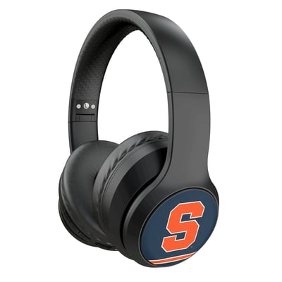 Syracuse Orange Keyscaper Stripe Wireless Bluetooth Headphones With Case