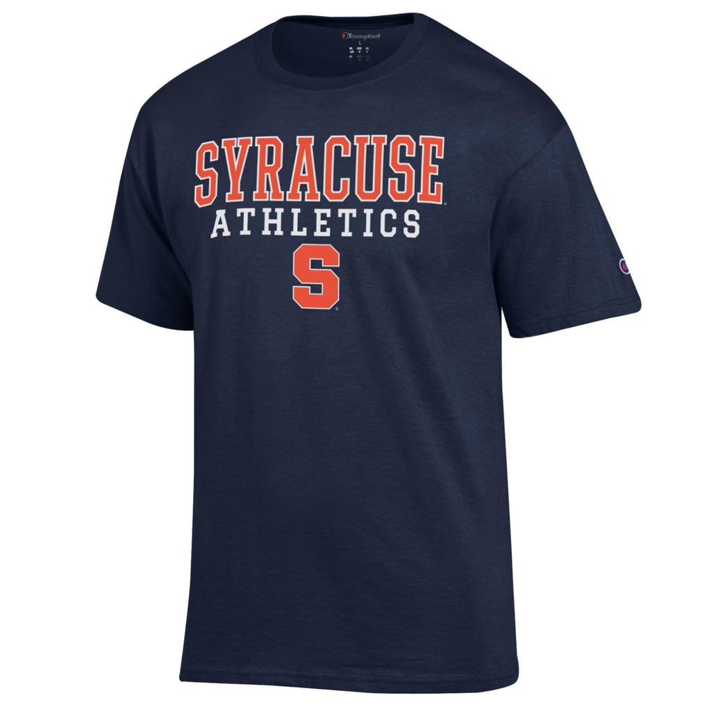  Syracuse Orange Champion Athletics Logo Stack T-Shirt - Navy
