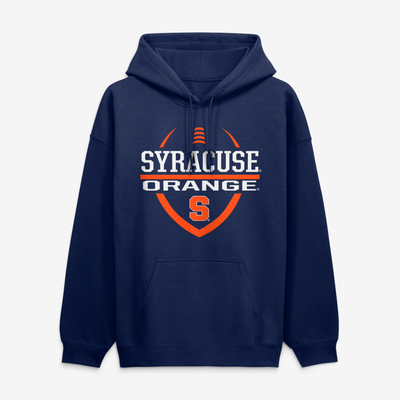  Syracuse Orange Football Fan Hoodie - Navy