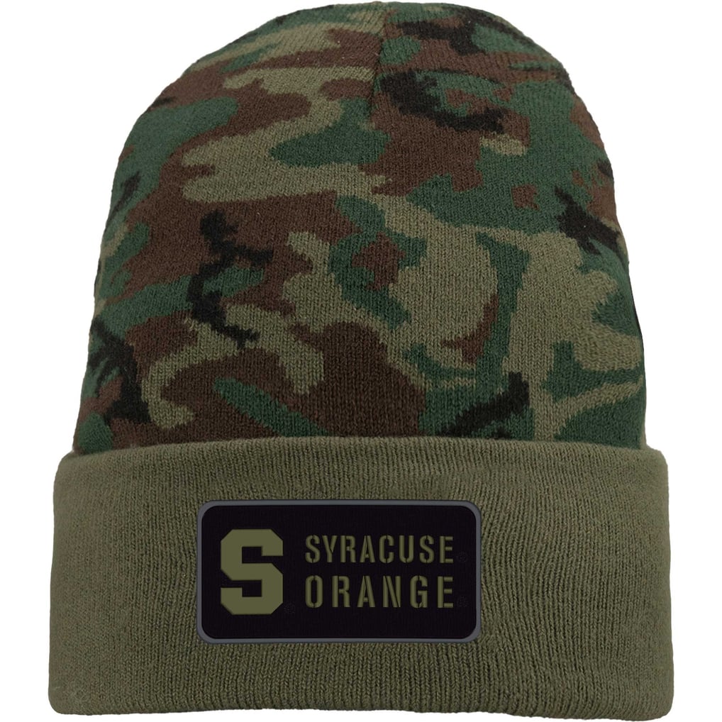 Syracuse Orange Nike Military Pack Cuffed Knit Hat - Camo