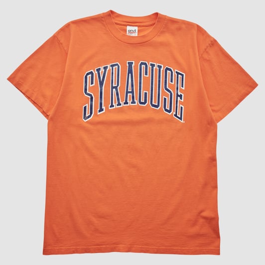 Syracuse Orange Anvil 2000s T-shirt - Orange - M by Fanatics Real Vintage
