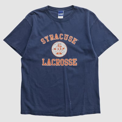 Syracuse Orange Brine Apparel 2010s T-shirt - Navy - M by Fanatics Real Vintage