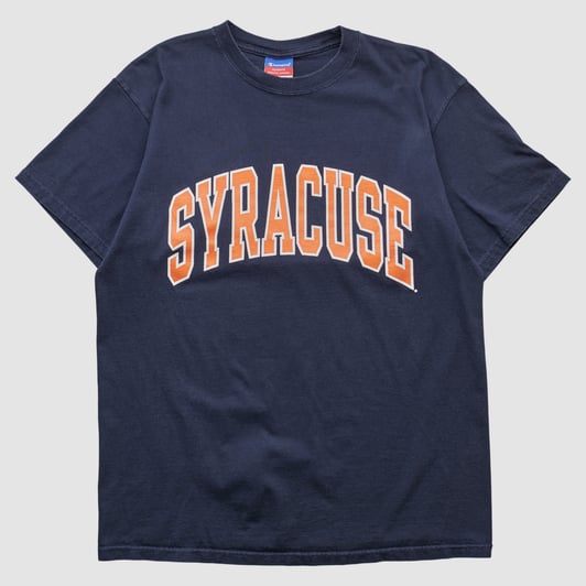 Syracuse Orange Champion 2000s T-shirt - Navy - M by Fanatics Real Vintage