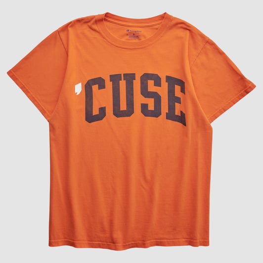 Syracuse Orange Champion 2010s T-shirt - Orange - XS by Fanatics Real Vintage
