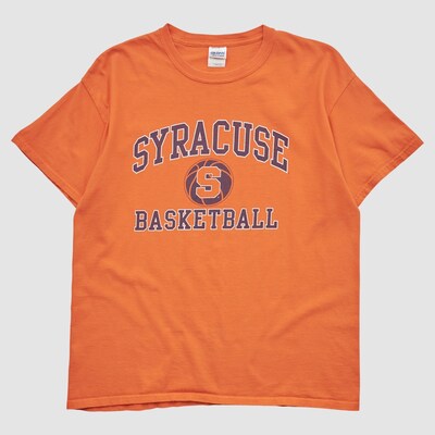 Syracuse Orange Gildan 2000s T-shirt - Orange - M by Fanatics Real Vintage