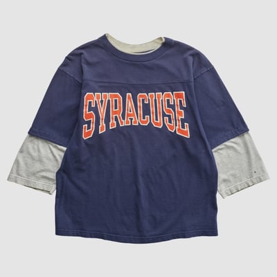 Syracuse Orange Signal 90s T-shirt - Navy - M by Fanatics Real Vintage