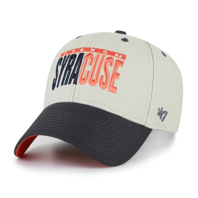 Syracuse Orange '47 Unisex Half Block Text MVP Adjustable Hat - Gray/Black
