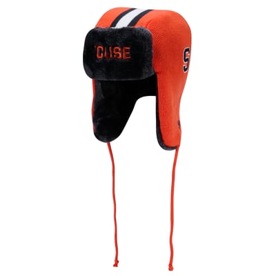  Syracuse Orange New Era Unisex Classic Trapper Knit Hat - Orange