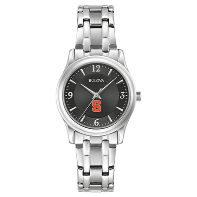 Syracuse Orange Bulova Women's Corporate Collection Stainless Steel Watch - Black