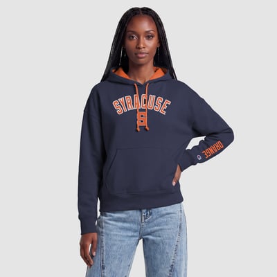  Syracuse Orange Champion Women's Fleece Hoodie - Navy