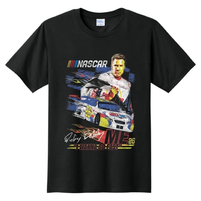 NASCAR Talladega Nights I Wanna Go Fast T-Shirt- Black