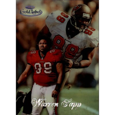 1998 Topps Gold Label Class 2 Black #21 Warren Sapp