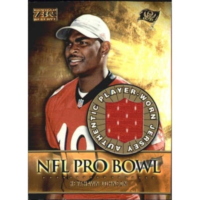 2000 Bowman Reserve Pro Bowl Jerseys #PBKJ Keyshawn Johnson