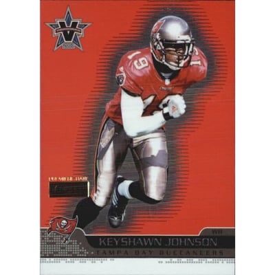 2001 Vanguard Premiere Date #92 Keyshawn Johnson