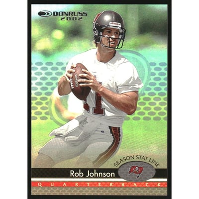 2002 Donruss Stat Line Season #184 Rob Johnson/134