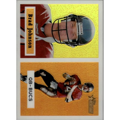 2002 Topps Heritage Retrofractors #81 Brad Johnson