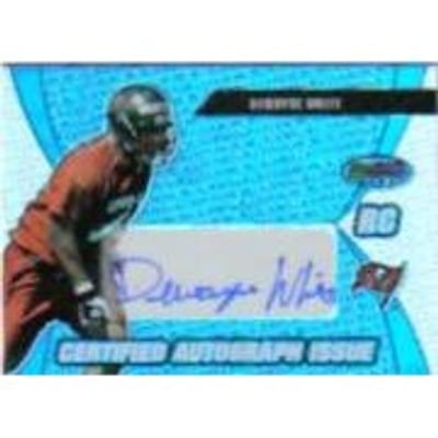 2003 Bowman's Best Blue #121 DeWayne White AU