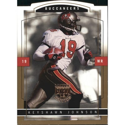 2003 SkyBox LE Gold Proofs #32 Keyshawn Johnson