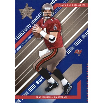 2004 Leaf Rookies and Stars Longevity Holofoil Parallel #85 Brad Johnson